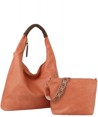 Fashion 2-in-1 Shoulder Bag ME-0020-M RUST